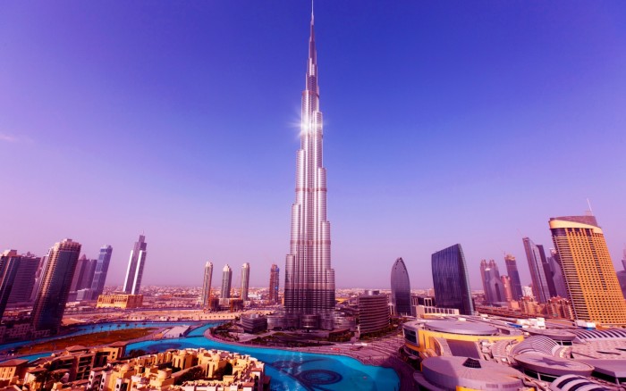 La tour Khalifa à Dubaï